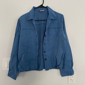 JM Collection by Jennifer Moore Botton Top In Size 10